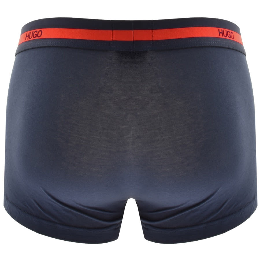 Alternative Image for ProductHUGO Double Pack Boxer Trunks Navy2